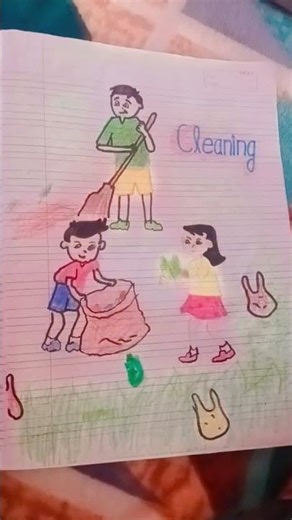 cleanliness drawing