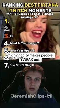 RANKING BEST FIRTANA TWITCH MOMENTS 😂🔥#Firtana #twitch #shorts