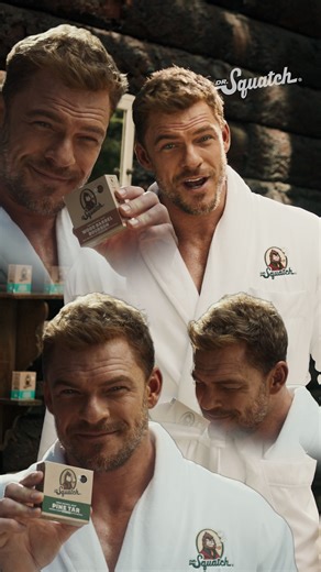 Dr. Squatch knows the shower is a man’s castle. Give yourself the best naturally smelling, peaceful showers with Dr. Squatch. @alanritchson #MANLANDIA #DrSquatchPartner | Dr. Squatch