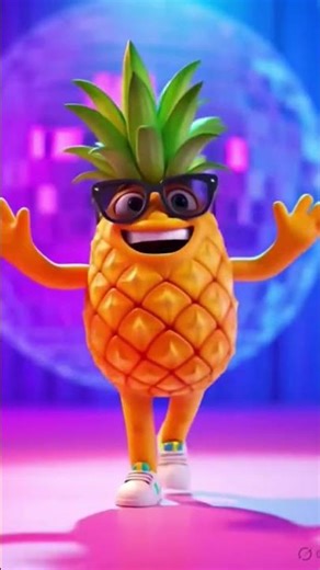 Pineapple ka Swag! 😎🔥 | Epic 3D Dance Animation