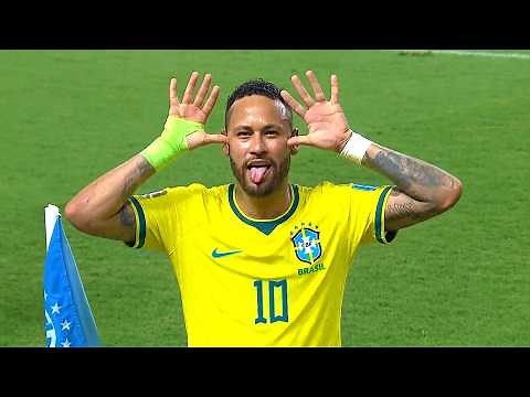NEYMAR SCORES 4 GOALS AND DOMINATES THE JAPANESE