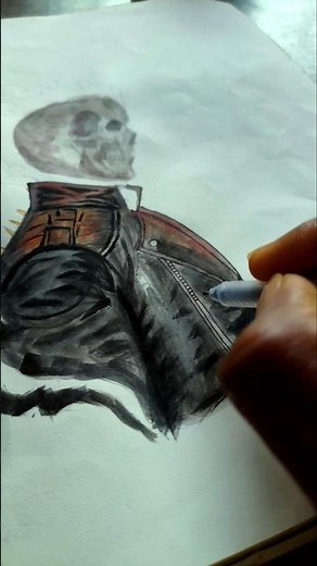 Try To Make ghost Rider |‪@tiken_art‬ #drawing
