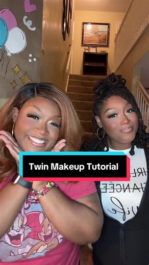 Twin Makeup Tutorial for Perfect Pair Looks
