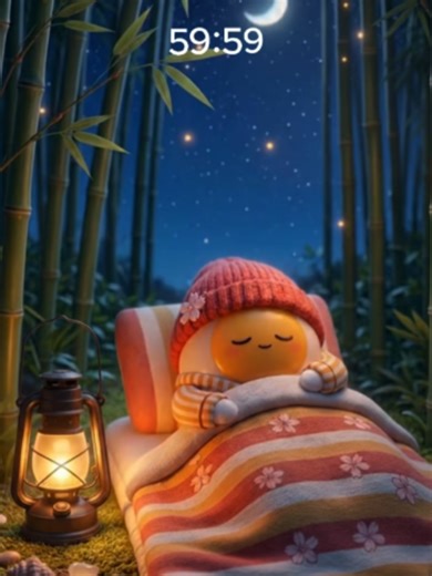 【60分BGM】竹林で眠るたまごちゃん。 寝落ちするオルゴール音🌙 🎧 1-Hour Deep Sleep Piano Music 🎧 1시간 수면・힐링 피아노 BGM 🛒 たまごちゃんグッズはプロフィールのリンクから Goods ➔ Link in bio (프로필 링크) ┈┈┈┈┈┈┈┈┈┈ #睡眠BGM #瞑想 #自律神経を整える #癒し #sleep #힐링