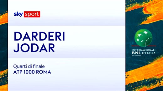 Darderi-Jodar: highlights Atp Roma