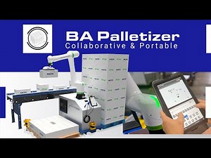 Collaborative Robot Portable Palletizer - The BA-Palletizer