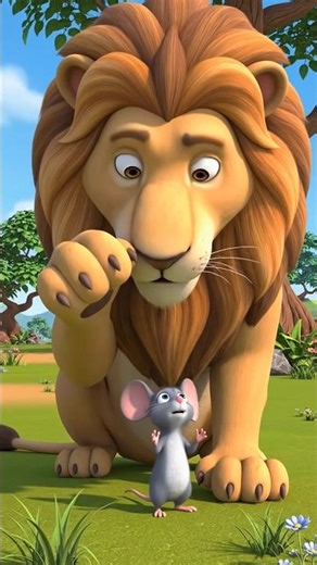 Lion And Mouse Animation Story