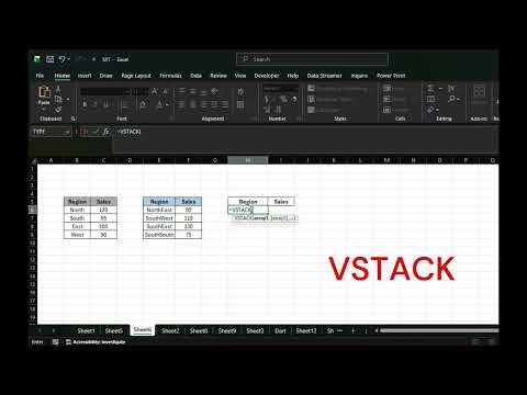 How to Append Data in Excel