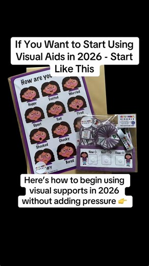 If you want to start using visual aids in 2026 - start like this..