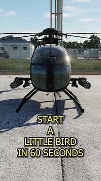 Little Bird Startup in 60 Seconds DCS AH-6J
