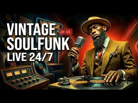 Live 24/7 🔥 Vintage 70s Soul Funk Groove You’ve Been Waiting For | Raw, Deep & Ultra-Dry Vibes