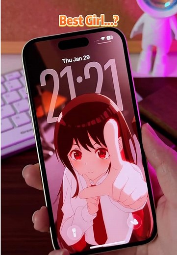 Shinobu Uzuki Lockscreen Widget Tutorial: How to Customize