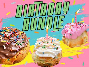 NY Style Birthday Gourmet Cookie Bundle, Confetti Gourmet Cookies, Homemade Dessert, Stuffed Recipes, First Birthday, Bakery, Anniversary - Etsy
