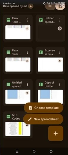 Google Sheets Mein New Sheet Kaise Banayein Mobile Mein | Step By Step
