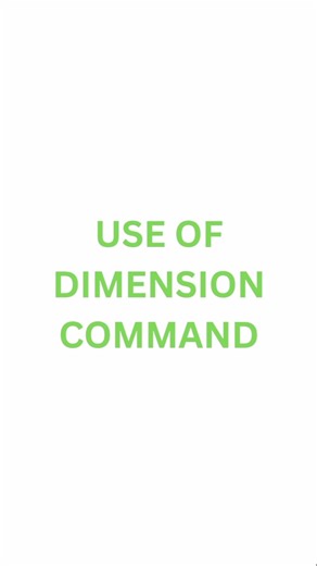 Use Dimension Command easy trick (short video) #shorts #yt #autocad #dimension