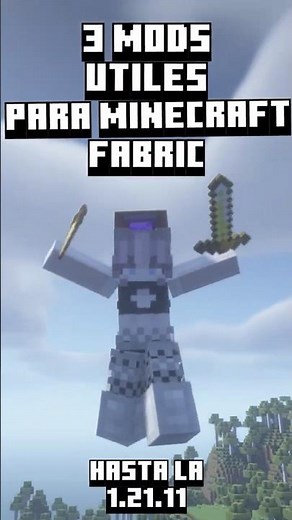 3 MODS UTILES para Minecraft FABRIC...