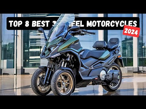 Top 8 best 3-wheel motorcycles 2024
