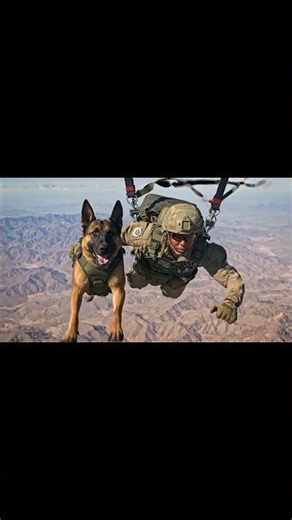 Why Won't This Soldier Jump Without His Dog? 🐕🪖😱