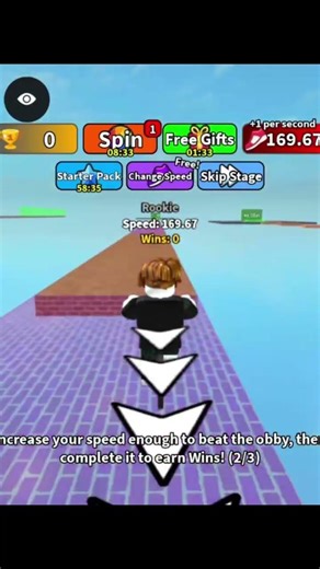 #Every Second You Get +1 Speed But You're On a Bike #shortsfeed #roblox #gaming #omg #funny #games🤣😂
