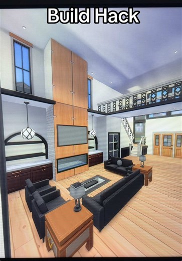 Build Hack! The Sims 4 #sims4tipsandtricks #sims4hacks #sims4tutorial #thesims4tips #foryoupage