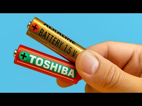 Never buy new batteries again! Just do this at home easily and use batteries for free