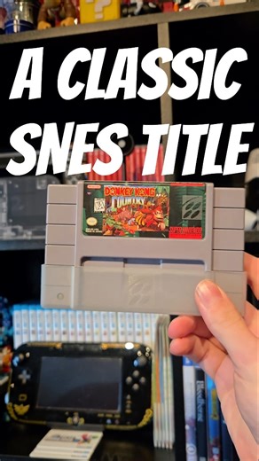 Donkey Kong Country! An SNES Classic #reteo #retrogaming #donkeykong #retrogameroom