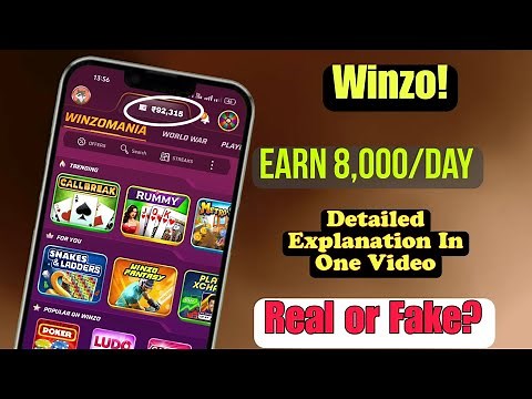 Winzo Free Fire Gameplay And Earning Trick|| Free Fire Tournaments |