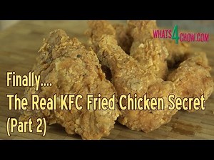 KFC Fried Chicken Secret Recipe - Original Recipe / Secret Ingredients / How to Make KFC - Part 2