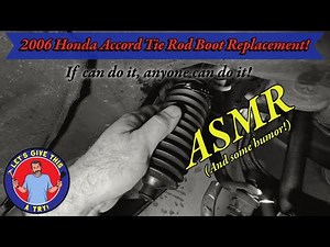 How to Replace Honda Accord Tie Rod Boot Like a Pro