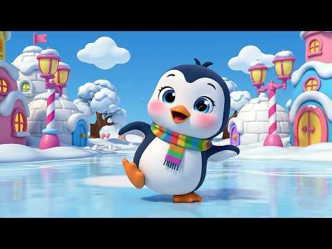 Dancing Penguin Wobbles Wiggle Wiggle Wo | Arctic Dance & Exercise Kids Song