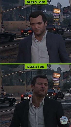 GTA 5 Enhanced - DLSS 5 ON vs OFF on RTX 4060 🔥