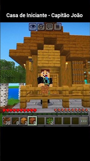 How to build a house in survival mode for beginners in Minecraft!