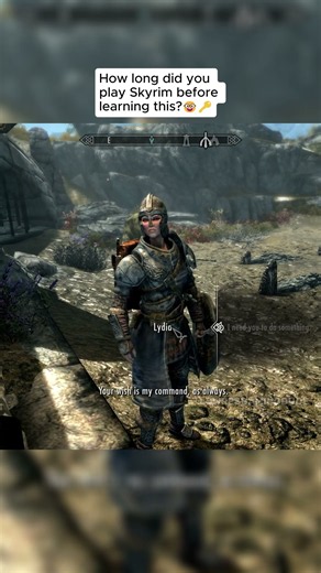 How long did you play Skyrim before learning this?
