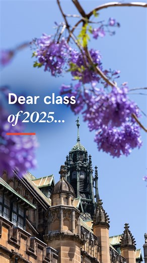 University of Sydney (USYD) on Instagram: "Our students share some words of wisdom with the Class of 2025 ✨ #USYD #HSC"