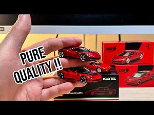 Unboxing THREE Ferrari models in 1:64 Scale from TWO Diecast Brands - The Best 1:64 Ferrari Makers?