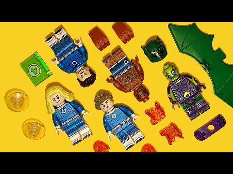LEGO The Fantastic Four: First Steps & Annihilus | Unofficial Minifigure | Marvel