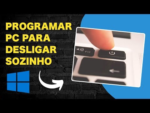 Como PROGRAMAR o PC para DESLIGAR SOZINHO (QUALQUER WINDOWS)