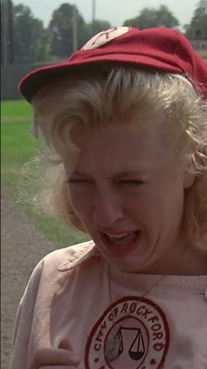 "There's No Crying In Baseball" #ALeagueOfTheirOwn #TomHanks #MovingPictures