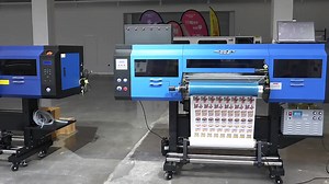 AUDLEY UV DTF Printer 60cm I3200 3 Print Head Crystal Label All in 1 DTF UV Printer for Glass Ceramic Acrylic Printing