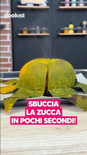 Come sbucciare la zucca in pochi secondi (IL TRUCCO DELLA CHEF)