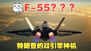 F-55是啥？特朗普的“双引擎神机”真能飞吗？_哔哩哔哩_bilibili