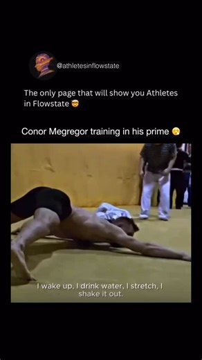 Athletes in Flow State on Instagram: "Conor McGregor’s prime training era showed the obsession behind his rise. Every movement had intention, from unorthodox stretches to sharpening reflexes that made him unpredictable in the cage. This was the period where his confidence, creativity, and discipline fused into the fighter the world couldn’t ignore. These sessions captured the raw hunger that built a two-division champion. He pushed his body past comfort, chasing precision and explosiveness long 
