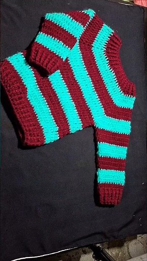 baby boy Sweater crochet pattern