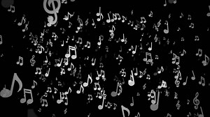 Music Notes Background | Premium Stock Video Footage