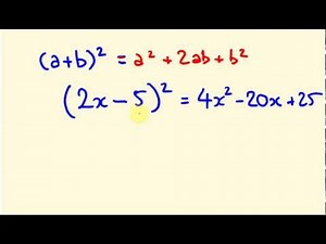 Algebra - Completing the Square - Solving Quadratic Equations