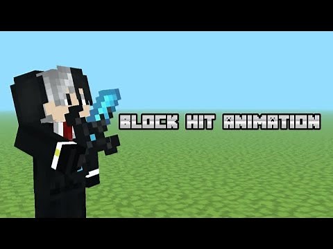 Block hit animation for mcpe