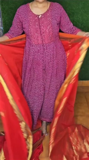 Dhoti model saree draping method Step by step | Colours Women Beauty Salon