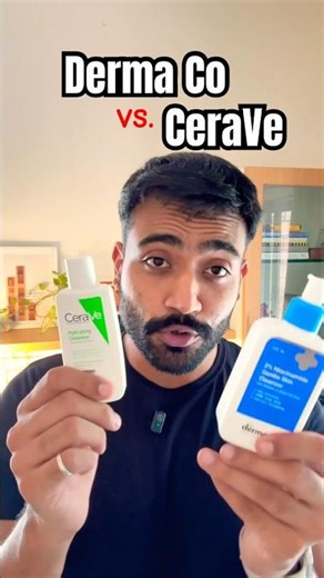 😮 CeraVe vs. The Derma Co | Which Cleanser Is Better? #cerave #dermaco #ceravehydratingcleanser