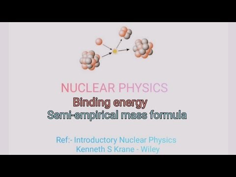 Semi-empirical mass formula