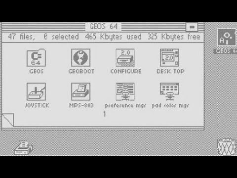 How To Run The C64 GEOS System In VICE 3.3